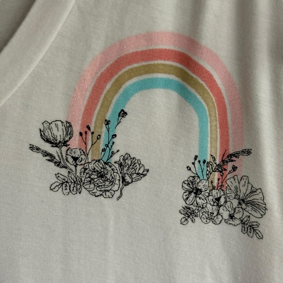 Torrid Super Soft Size OO Rainbow Graphic Tee Shirt - Picture 3 of 6